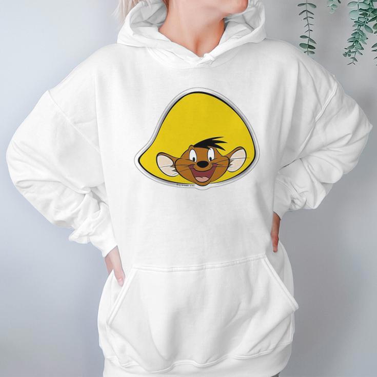 Fan Emblems Looney Tunes Speedy Gonzales Car Decal Domed Hoodie Gifts for Women