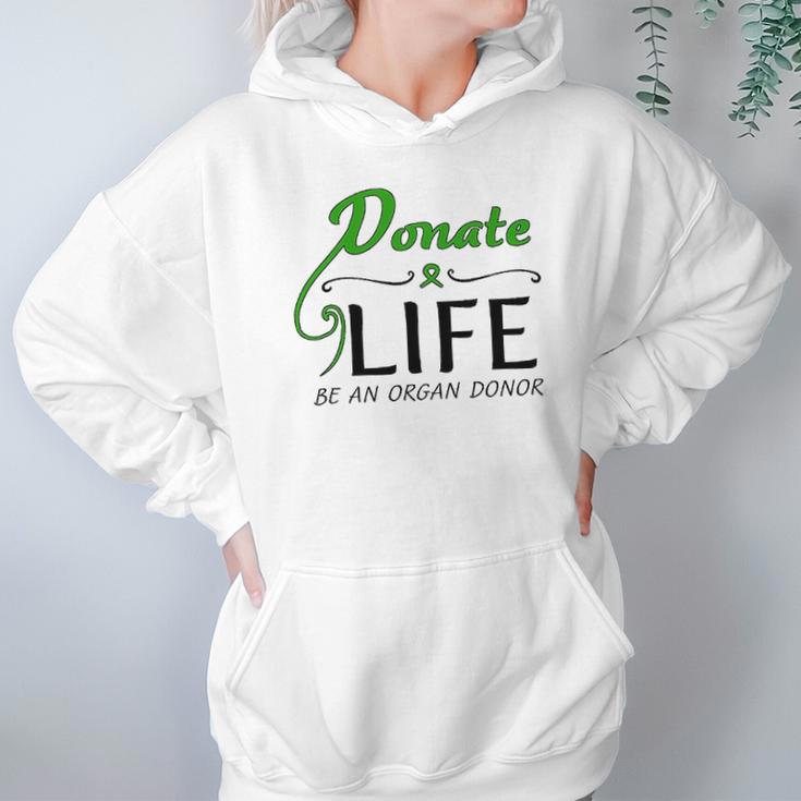 February 14 Donate Life Be An Organ Donor Hoodie Gifts for Women