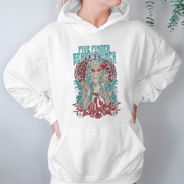 Five Finger Death Punch Lady Muerta Hoodie Gifts for Women