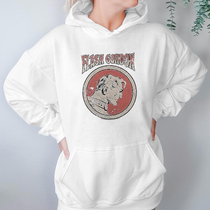 Flash Gordon Classic Comics Hero Flash In A Circle Hoodie Gifts for Women