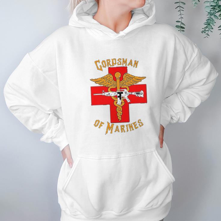 Fmf Corpsman 8404 Back Design Eagle Globe Anchor Hoodie Gifts for Women