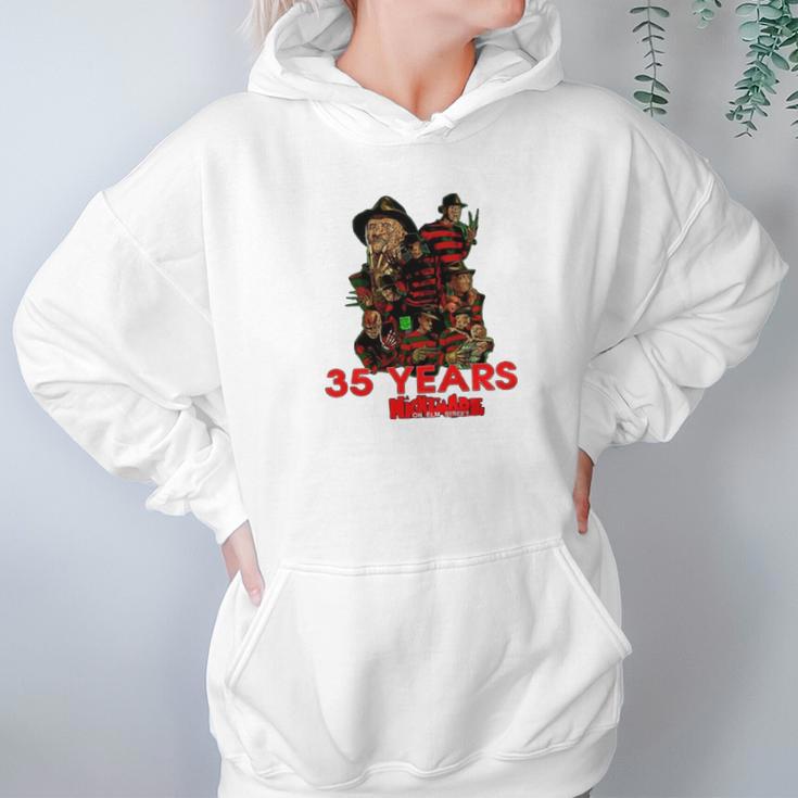 Freddy Krueger 35 Years Of Nightmare On Elm Street 1984-2019 Shirt Hoodie Gifts for Women