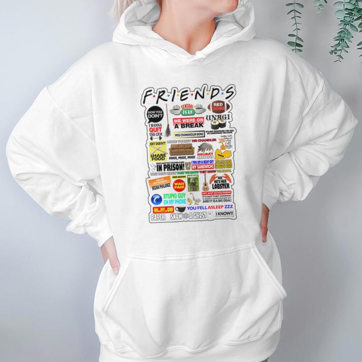 Friends Tv Sayings Hoodie Gifts for Women