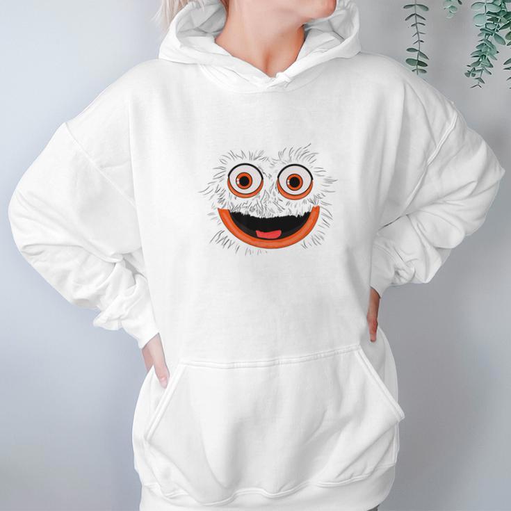 Funny Gritty Mascot Face Hoodie Gifts for Women