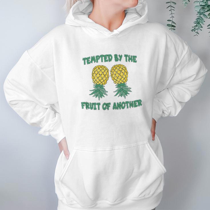 Funny Swinger Quote Upside Down Pineapple Phrase Slogan Hoodie Gifts for Women