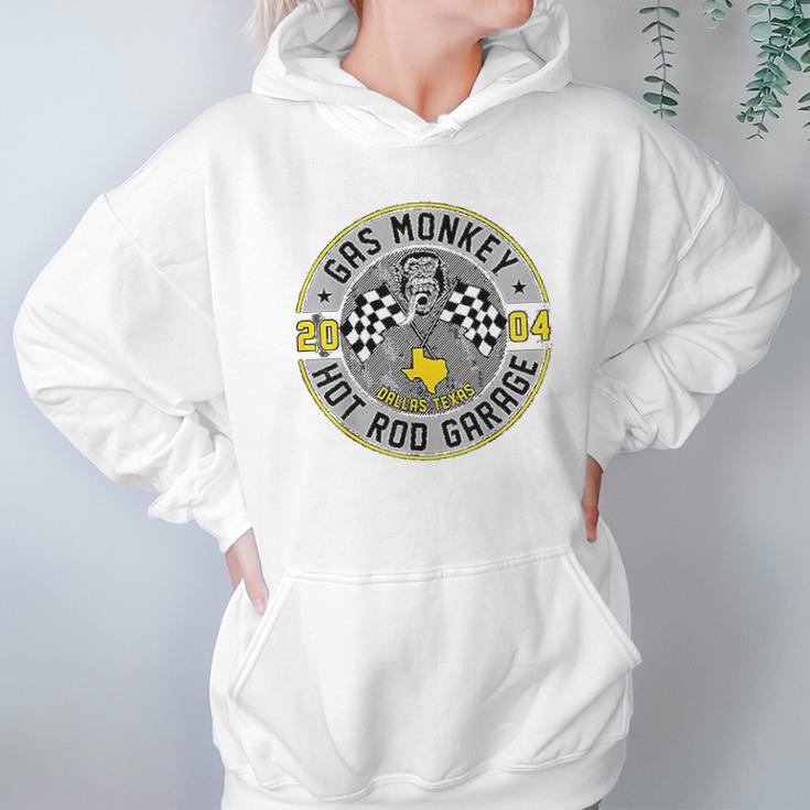 Gas Monkey Garage Racer Style Badge Hoodie Gifts for Women