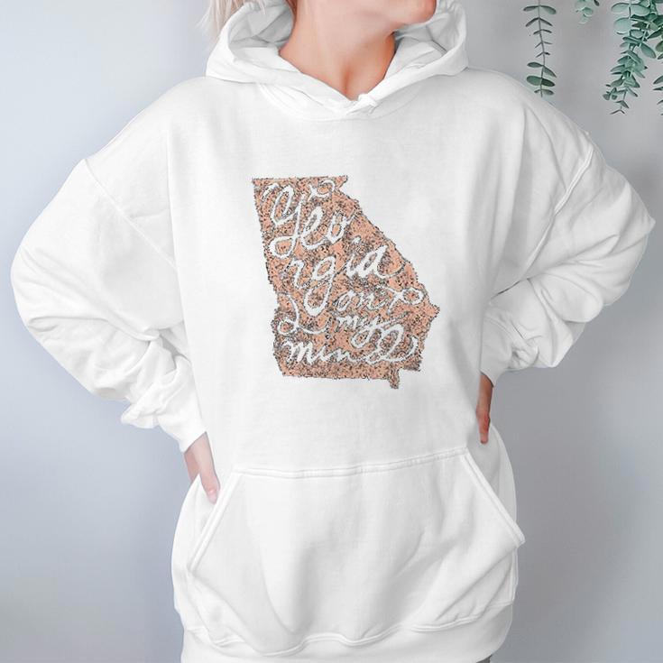 Georgia Peach State Atlanta Georgia On My Mind Hoodie Gifts for Women