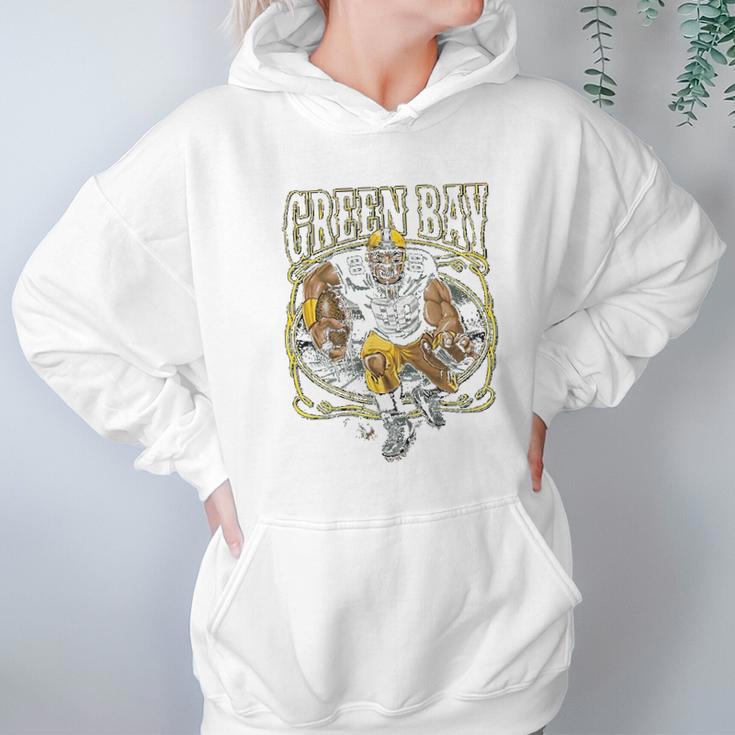 Green Bay Fan Gb Fantasy Football Hoodie Gifts for Women