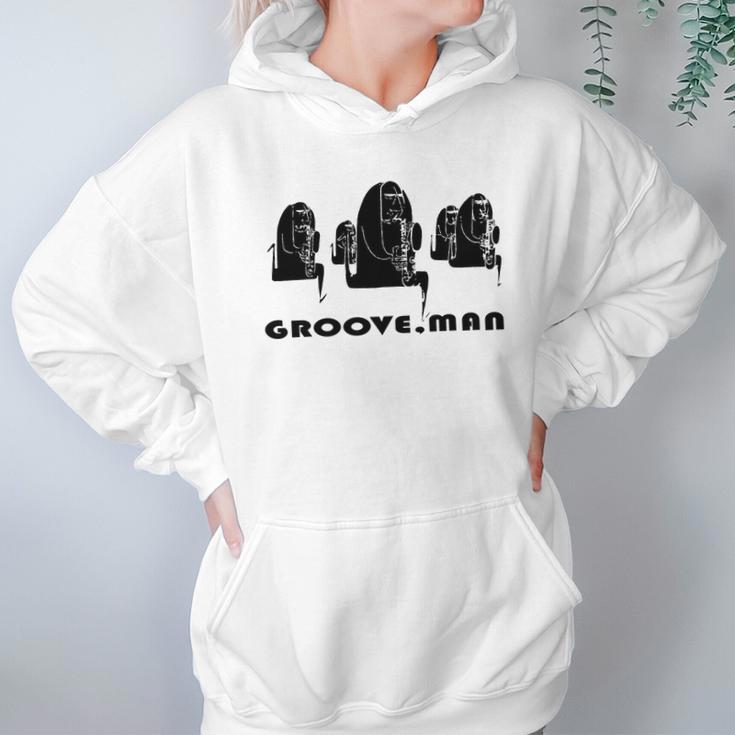 Groove Man-Jazz Musicians T-Shirts - Mens T-Shirt By American Apparel Hoodie Gifts for Women