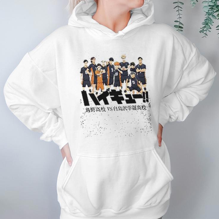 Haikyuu Characters Hoodie Gifts for Women