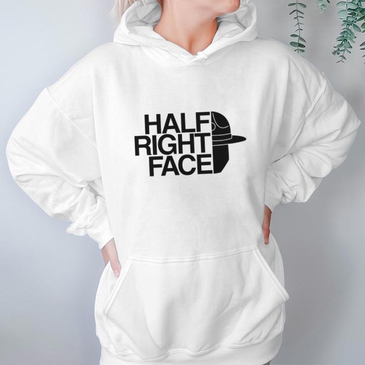 Half Right Face Hoodie Gifts for Women