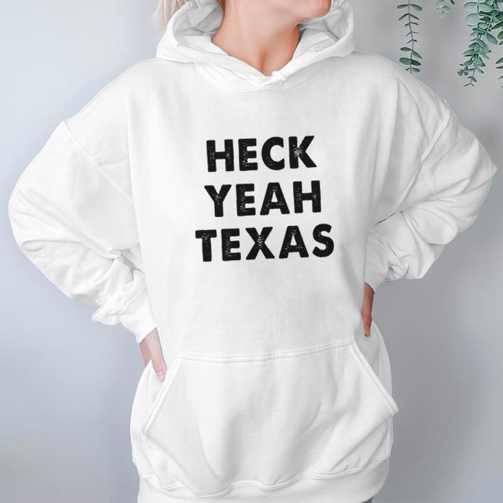 Heck Yeah Texas Hoodie Gifts for Women