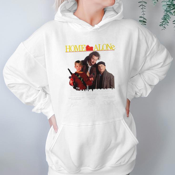 Home Alone 30Th Anniversary 1990-2020 Signature Shirt Hoodie Gifts for Women