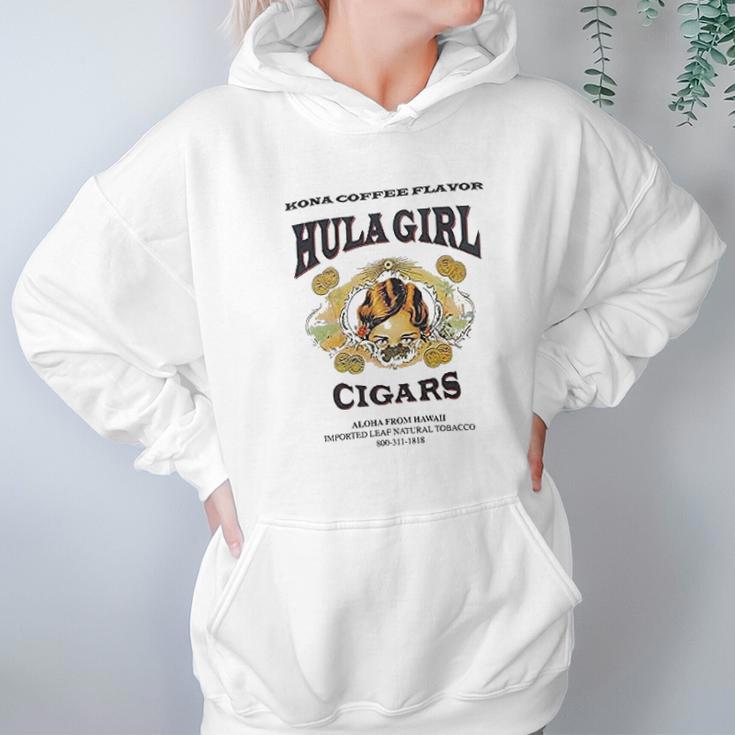 Hula Girl Cigar Hoodie Gifts for Women