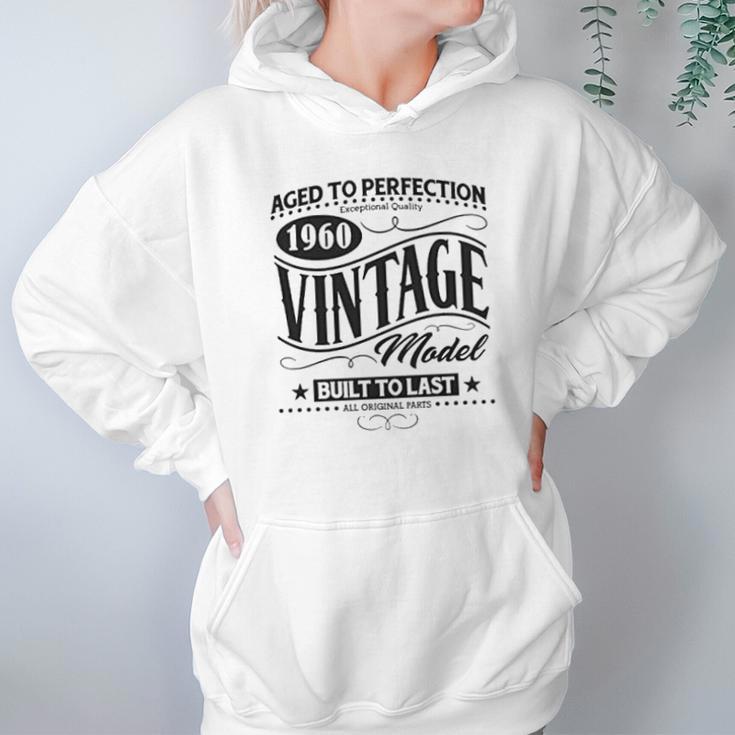 My Icon 1960 Vintage Model Born In Birth Hoodie Gifts for Women