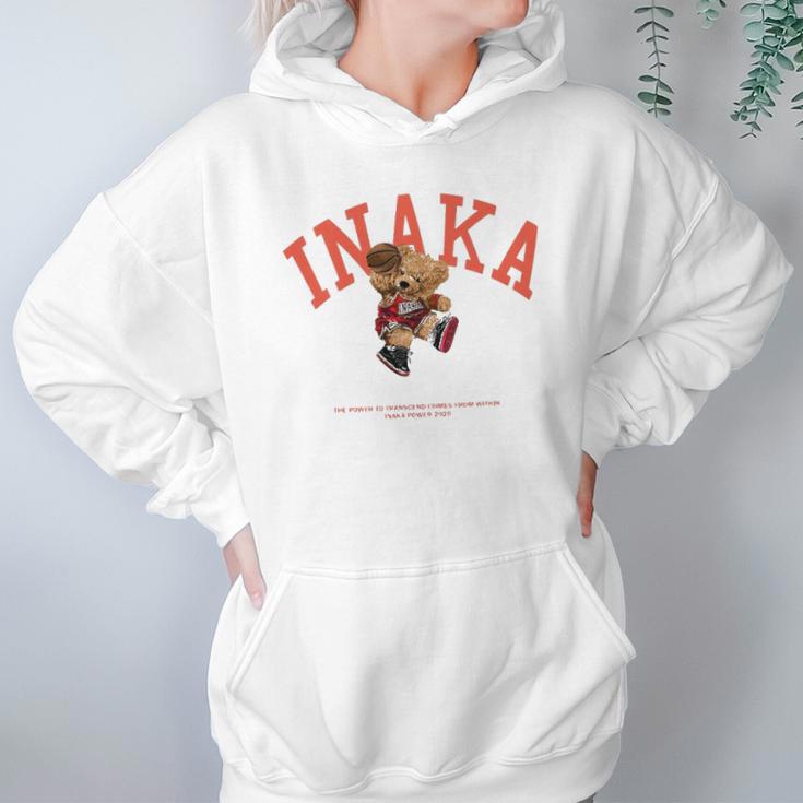 Inaka Basketball Bear Limited Design Hoodie Gifts for Women