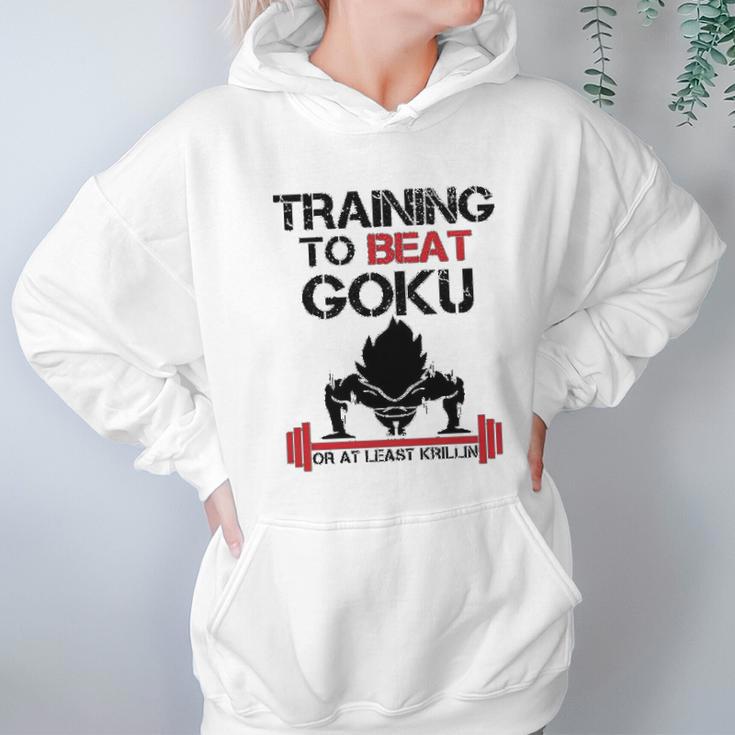 Interesting Vegetatraining To Beat Goku Or At Least Krillin Hoodie Gifts for Women