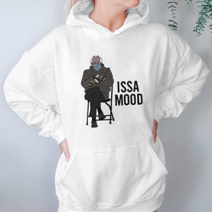 Issa Mood Funny Bernie Sanders Mittens Meme Hoodie Gifts for Women