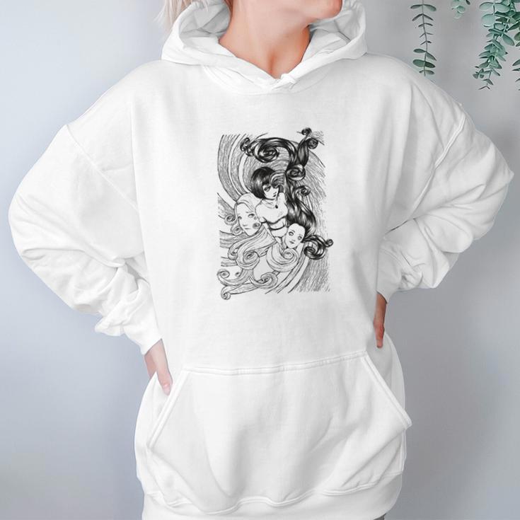 Junji Ito Uzumaki Girls Hoodie Gifts for Women