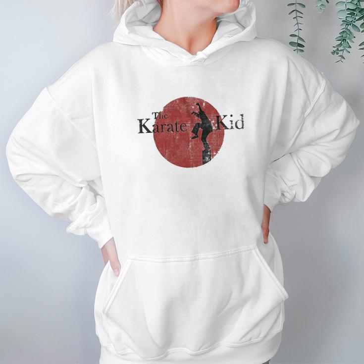 Karate Kid 80S Logo Yellow Hoodie Gifts for Women