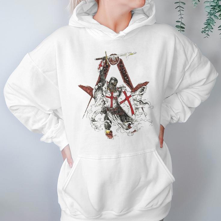 Knights Templar And Freemason Hoodie Gifts for Women