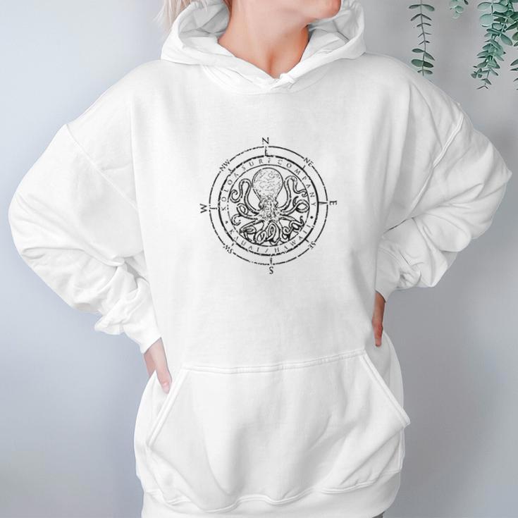 Koloa Surf Octopus Logo Heavy Hoodie Gifts for Women