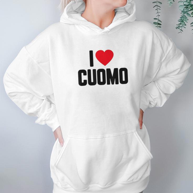 I Love Cuomo Andrew Cuomo Hoodie Gifts for Women