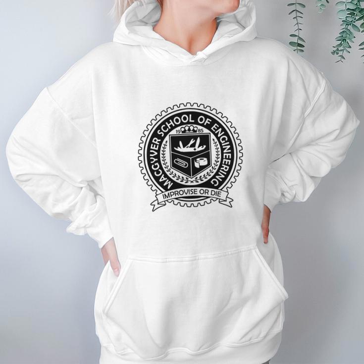 Macgyver Improvise Or Die Hoodie Gifts for Women