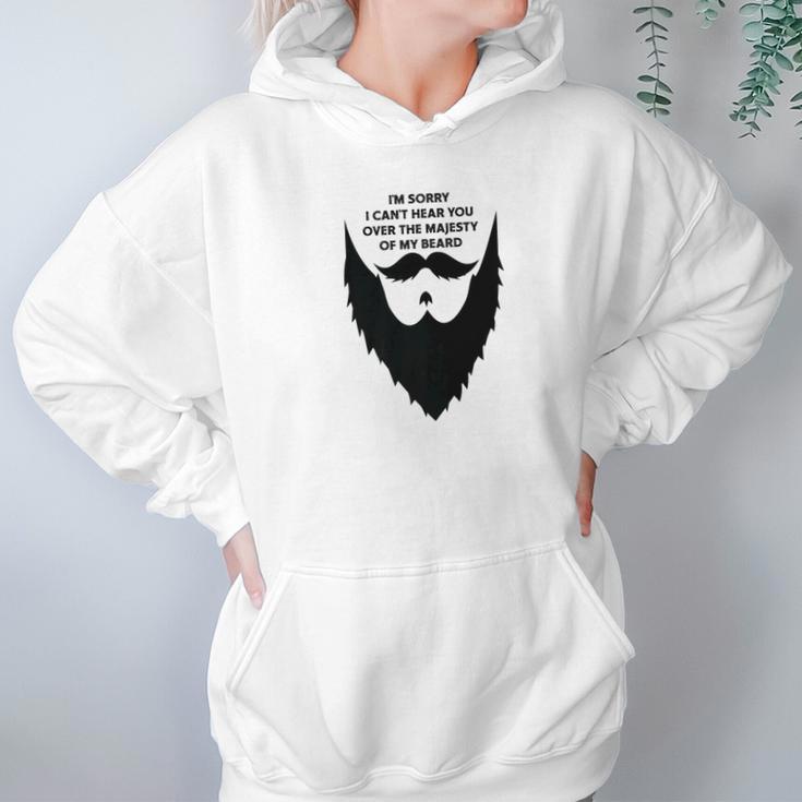 Majestic Beard Funny Beard Mustache Owners Hoodie Gifts for Women