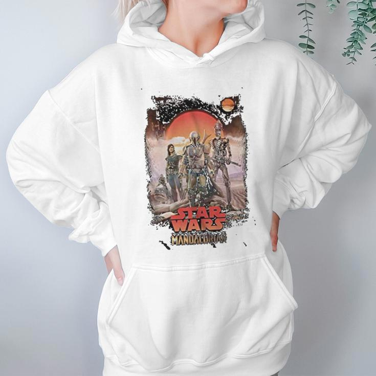 The Mandalorian Art Hoodie Gifts for Women