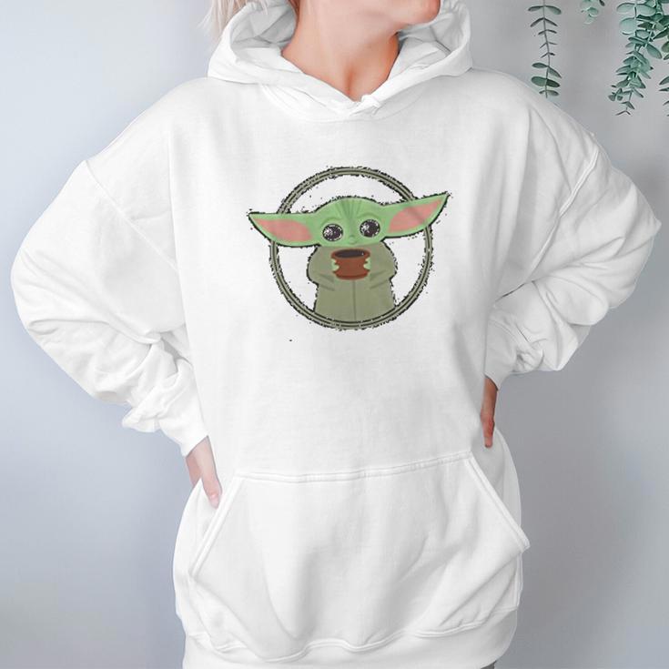 The Mandalorian Child Baby Yoda Chibi Soup Hoodie Gifts for Women