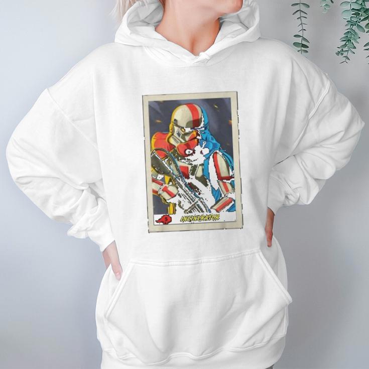 The Mandalorian Incinerator Stormtrooper Card Hoodie Gifts for Women