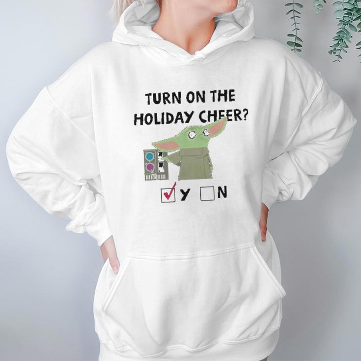 The Mandalorian Joy To The Galaxy Holiday Hoodie Gifts for Women