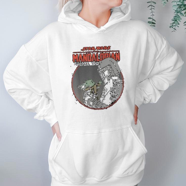 The Mandalorian Mando And The Child Retro Hoodie Gifts for Women