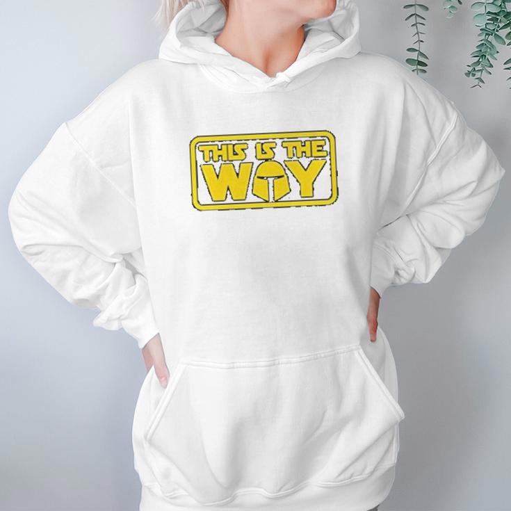 The Mandalorian This Is The Way Retro Hoodie Gifts for Women