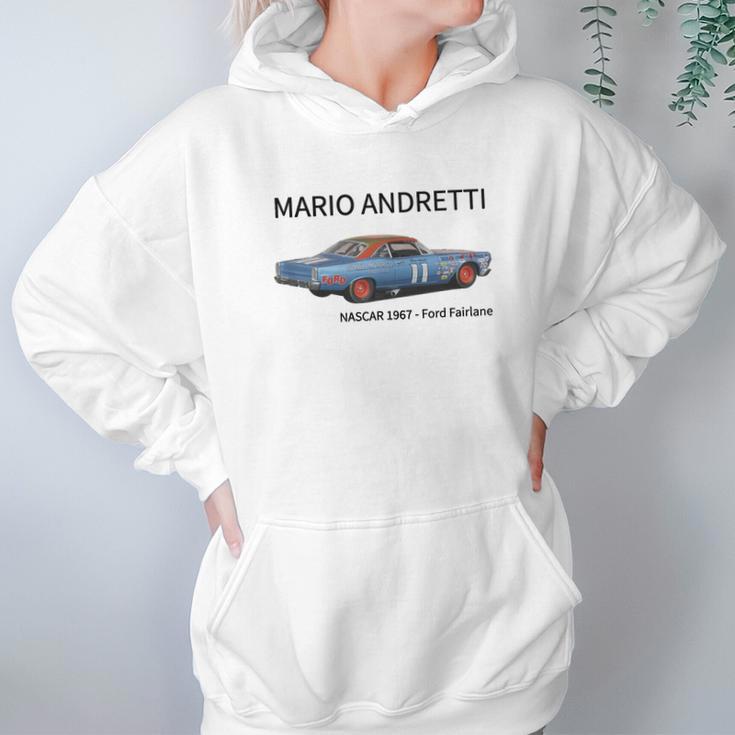 Mario Andretti-1967 Ford Fairlane Hoodie Gifts for Women