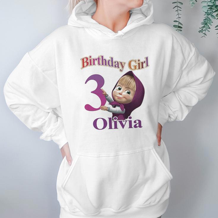 Masha And Bear Birthday Masha And Bear Family Birthday Masha Birthday Masha Party Masha And Bear Party Hoodie Gifts for Women