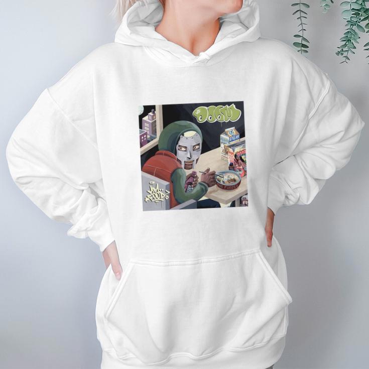 Mf Doom Mm Food Rap Hip Hop Album Hoodie Gifts for Women