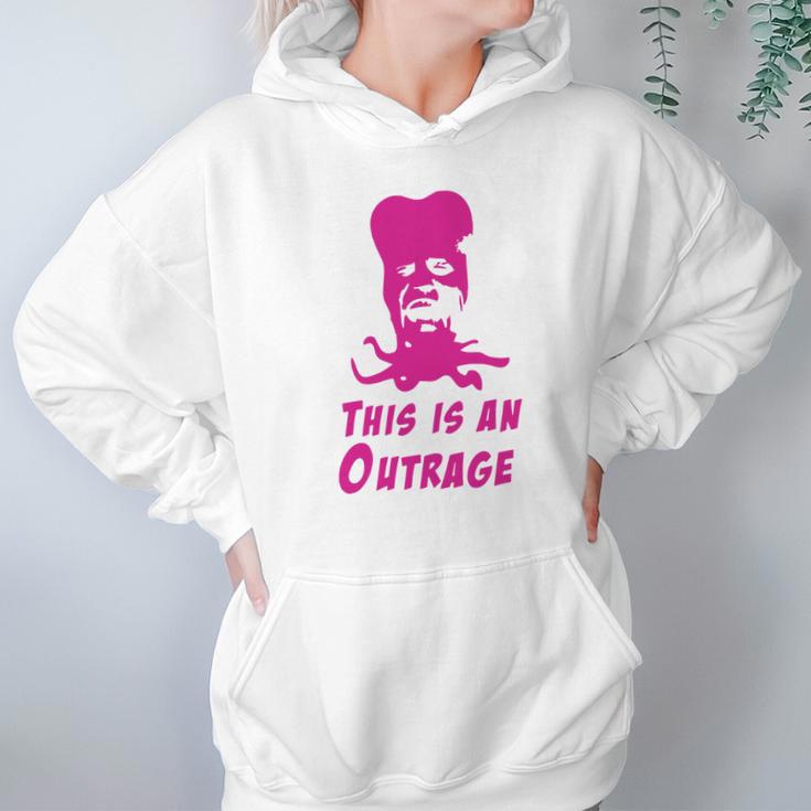 Mighty Boosh - Tony Harrison - This Is An Outrage Hoodie Gifts for Women