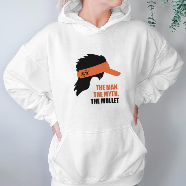 Mike Gundy The Man The Myth The Mullet Hoodie Gifts for Women