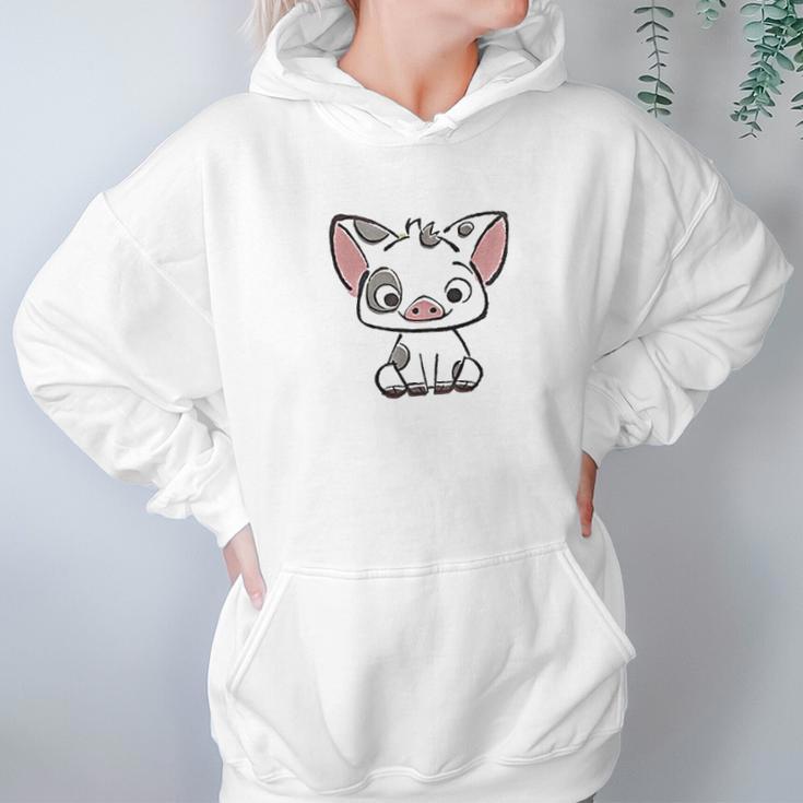 Moana Pua The Pig Girls Cute At Front Hoodie Gifts for Women