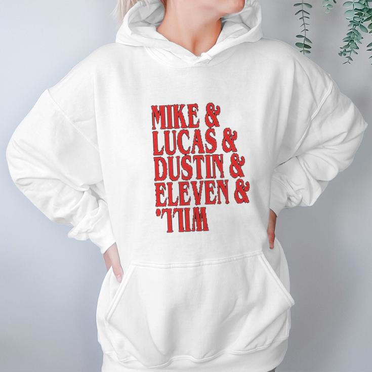 Motivated Culture Mike Lucas Dustin Eleven Will Hoodie Gifts for Women