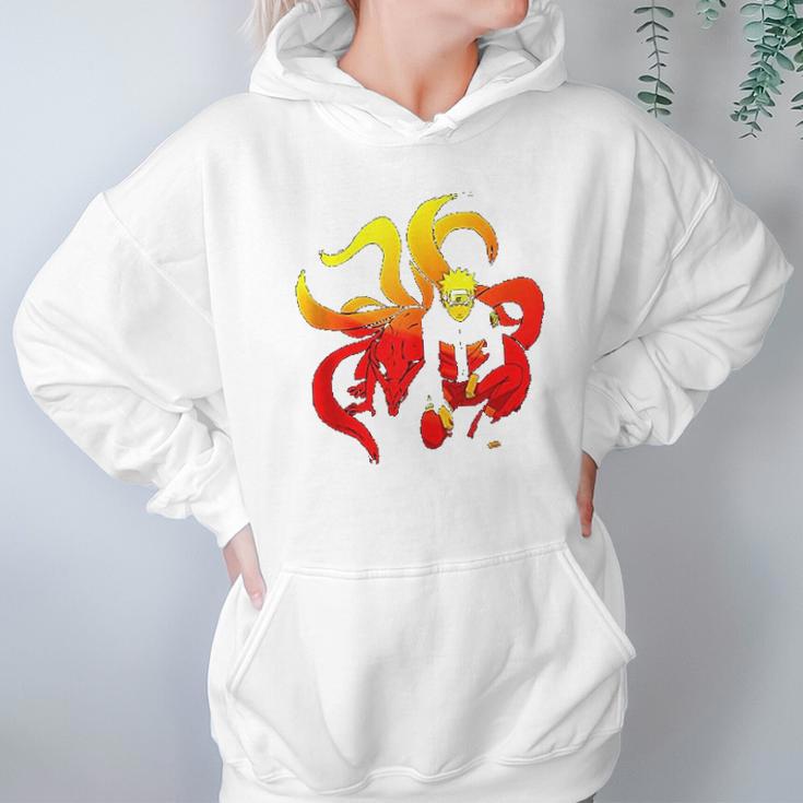 Naruto Shippuden Naruto And 9 Tails Hoodie Gifts for Women