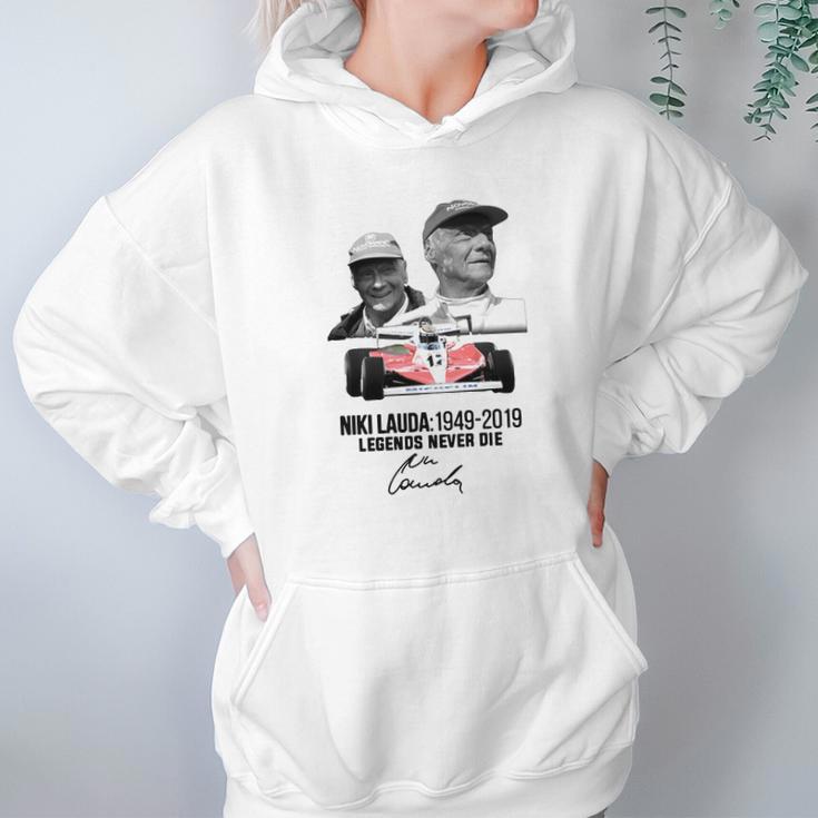 Niki Lauda 1949 2019 Legends Never Die Shirt Hoodie Gifts for Women