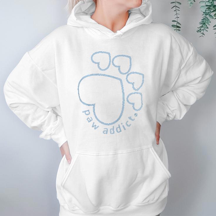 Paw Addict Dog Cat Lover Hoodie Gifts for Women