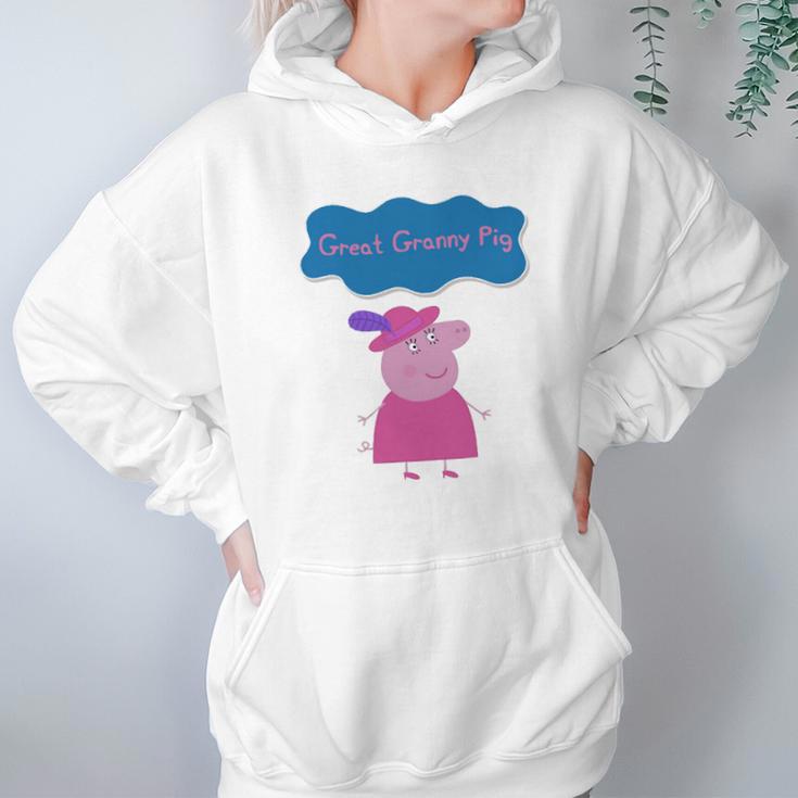 Peppa Pig Peppa Pig Shirt Granny Pig Great Granny Pig Hoodie Gifts for Women