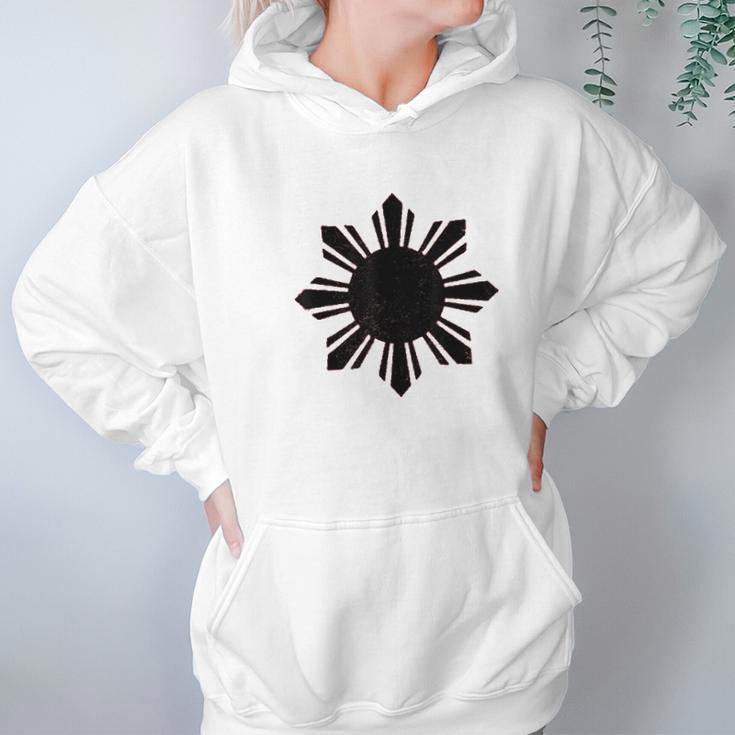 Philippines Filipino Vintage Sun Pinoy Pinay Hoodie Gifts for Women