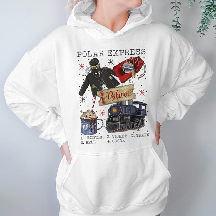 Polar Express Believe Hoodie Gifts for Women