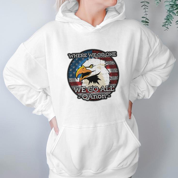 Q Anon Where We Go One We Go All Wwg1wga T-Shirt Hoodie Gifts for Women