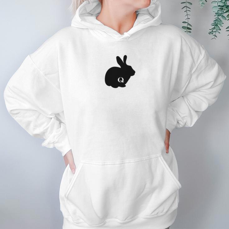 Qanon Wwg1wga Q Anon White Rabbit Usa Follow It Tee Hoodie Gifts for Women